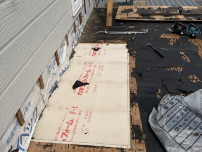 帯広市　S・K様邸　1階屋根葺き替え・2階屋根塗装・外壁塗装・サイディング貼り替え工事