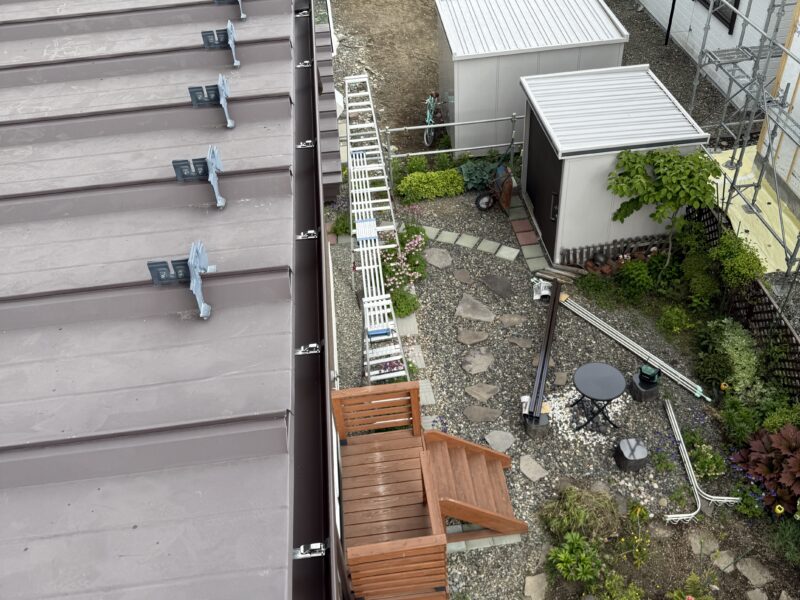 ＮＳ様邸　雨樋取り付け工事