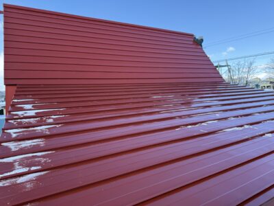 鹿追町　NK様　スノーストッパー葺き