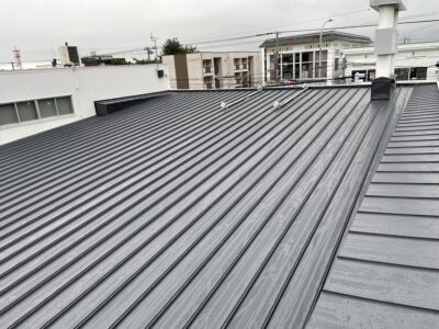 帯広市NT様　屋根カバー工事