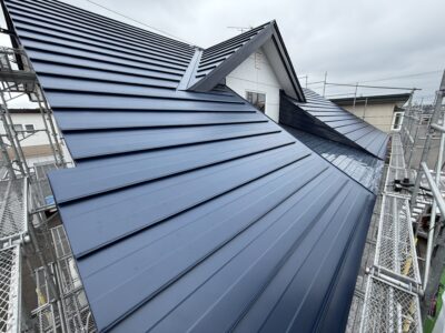 音更町 H様 スノーストッパー葺き工事