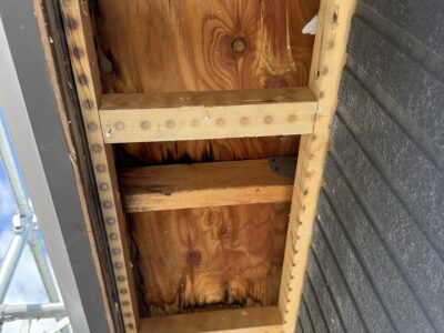 帯広市　Ｈ様邸　外壁修理・雨漏り修理・雨樋取り付け工事